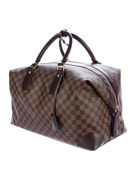 lv leathwr duffel bag|louis vuitton duffle bag suitcase.